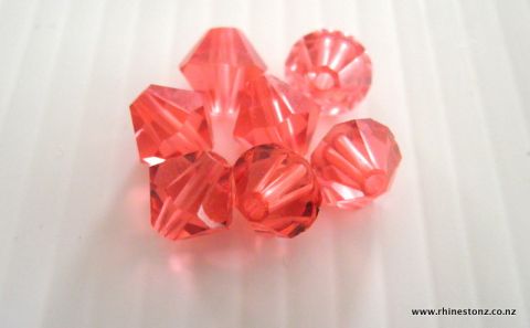 Swarovski Bicone Art 5328 Padparadscha 6mm